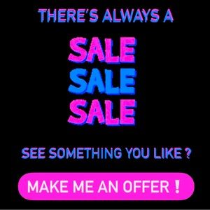 See something you like? Make me an offer!